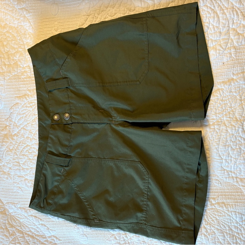 Patagonia Olive Green Athletic Shorts - Picture 7 of 9